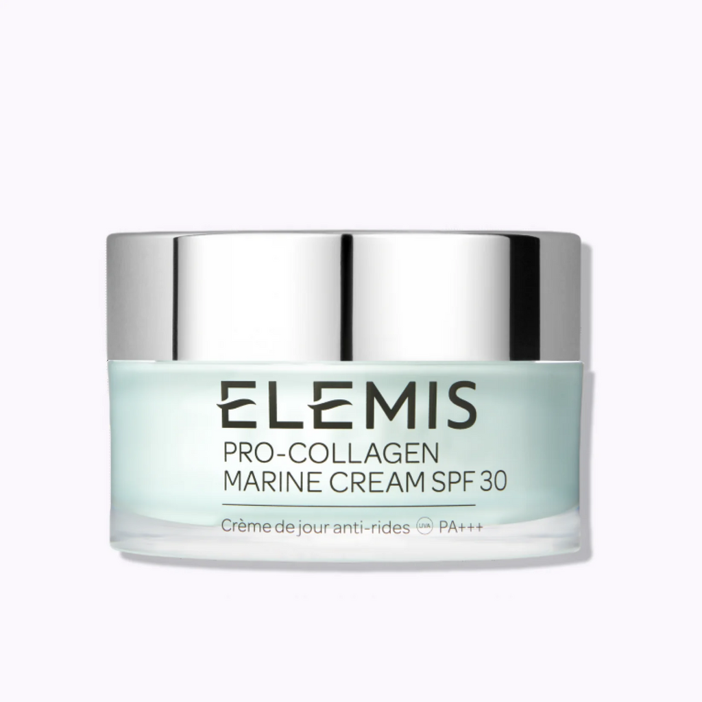 Elemis Pro-Collagen Marine Cream SPF 30 50ml jar on a clean background