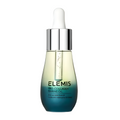 15ml glass bottle of Elemis Pro-Collagen Marine Oil in a teal and silver aesthetic.