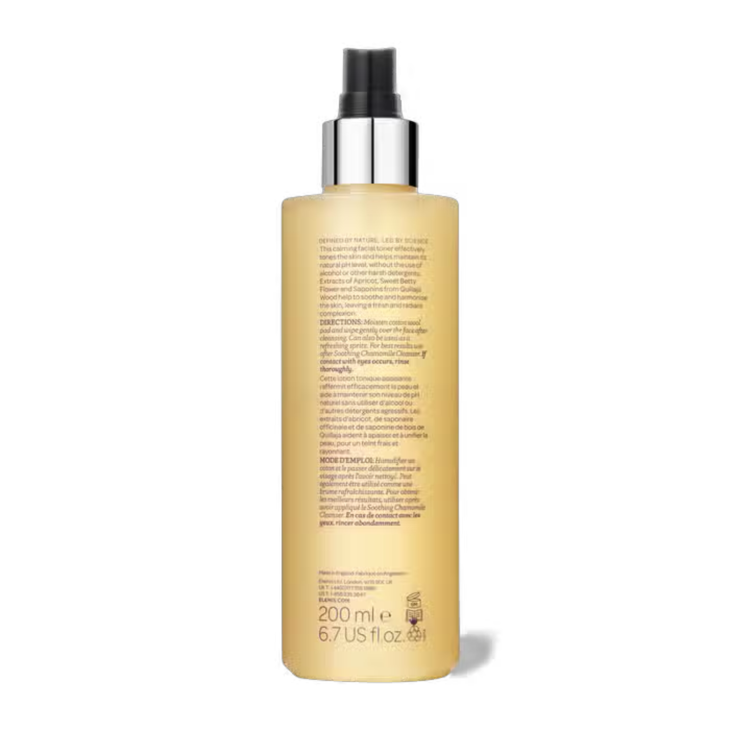 Soothing Apricot Toner for Sensitive Skin 200ml