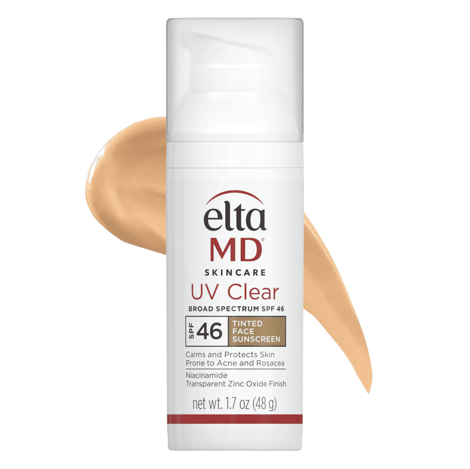 EltaMD UV Clear Tinted Broad-Spectrum SPF 46 bottle