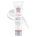 EltaMD UV Sport Broad-Spectrum SPF 50+ body sunscreen tube in white and red branding.