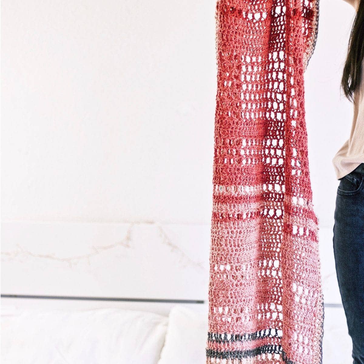 En Rose Lap Blanket Crochet Pattern Digital Download