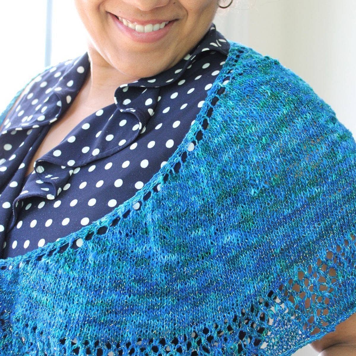 Enchantress Shawl Knitting Kit for Intermediate Crafters