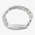 Inline Bar Stretch Bracelet featuring a single crystal accent