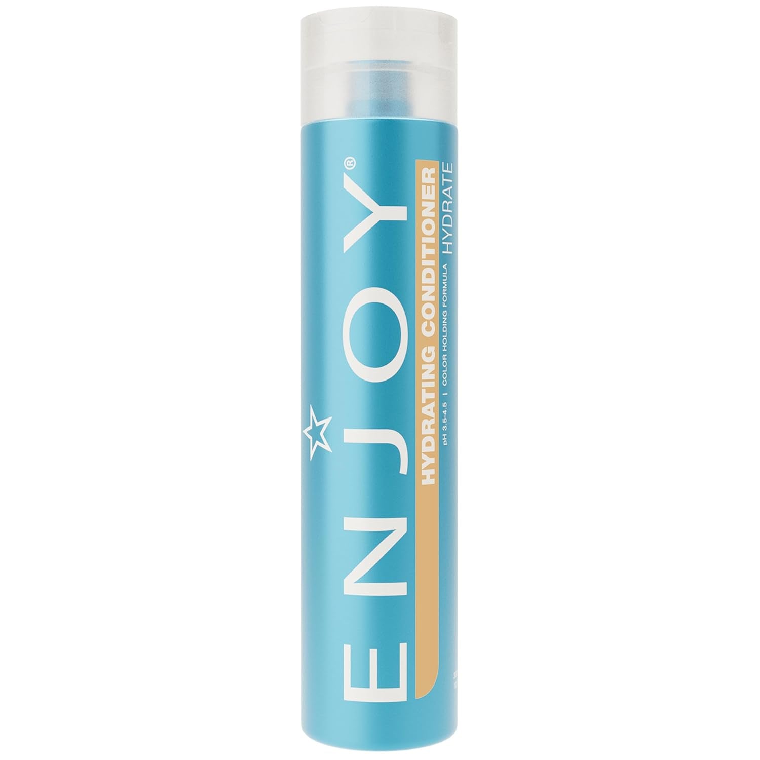 Bottle of Enjoy Hydrating Conditioner for professional hair care and moisture replenishment.