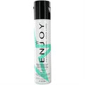 Professional bottle of ENJOY Rejuvenating Volumizing Conditioner, 33.8 oz, white, teal, and black design.