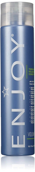 Bottle of Enjoy Therapeutic Volumizing Conditioner 10.1 oz for fine hair