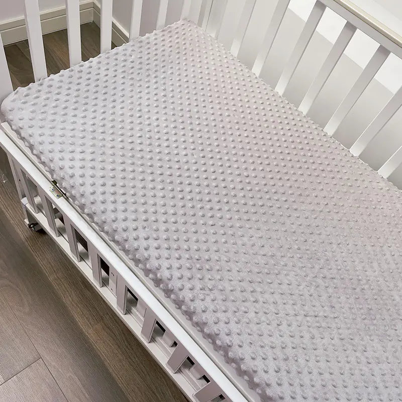 Amazon Autumn Winter Plush Kids Bed Cover Protector