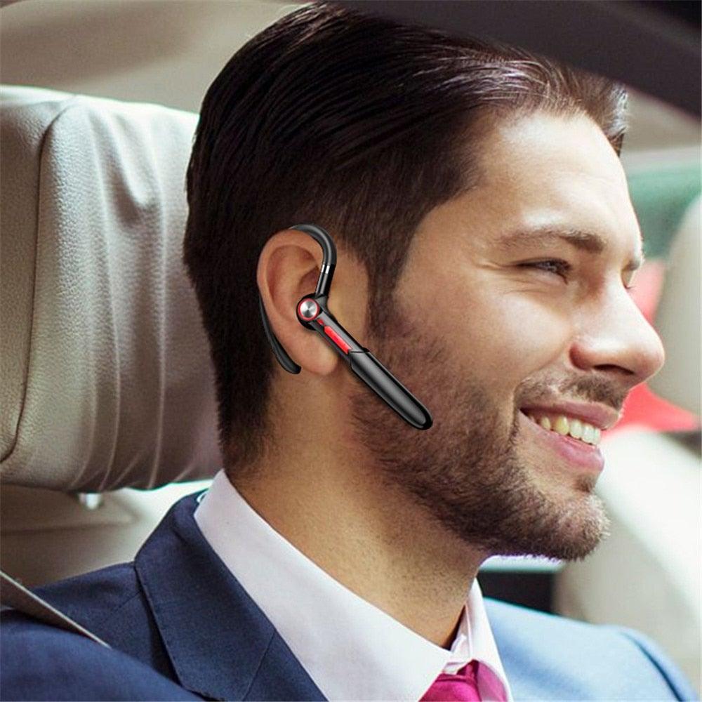 Ergonomic Single Bluetooth 5.0 Wireless Business Driving Headset