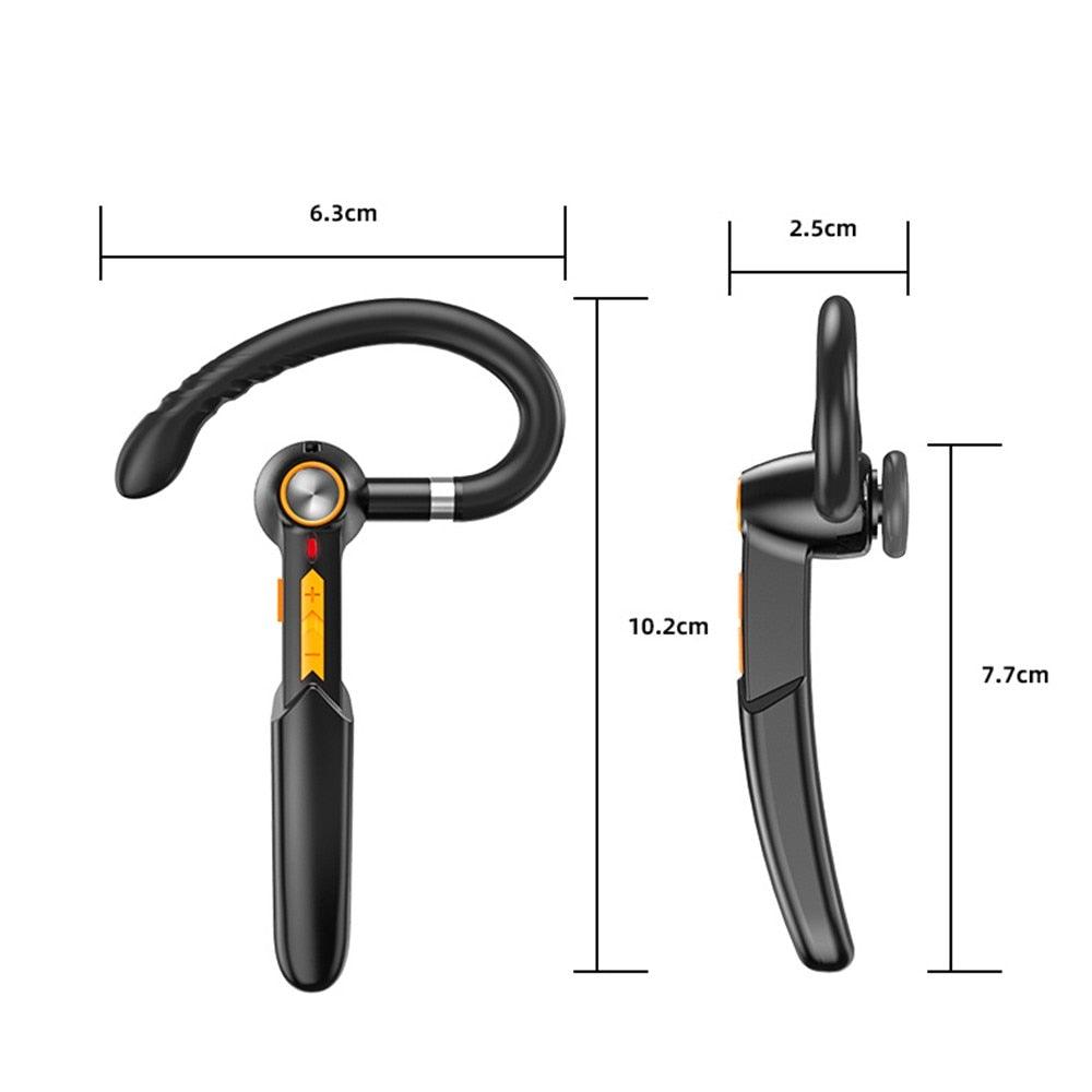 Ergonomic Single Bluetooth 5.0 Wireless Business Driving Headset