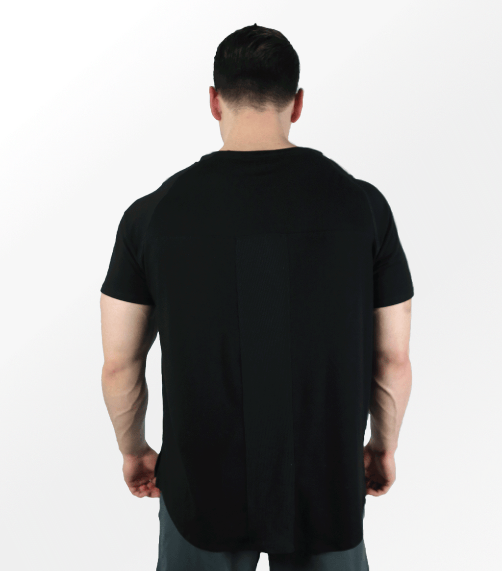 Eucalyptus Mesh Tee - Black