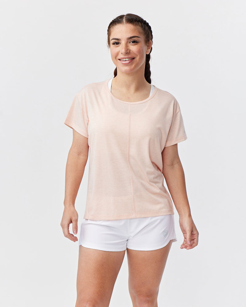 Everyday Women's Performance Workout T-Shirt in White - Image 4