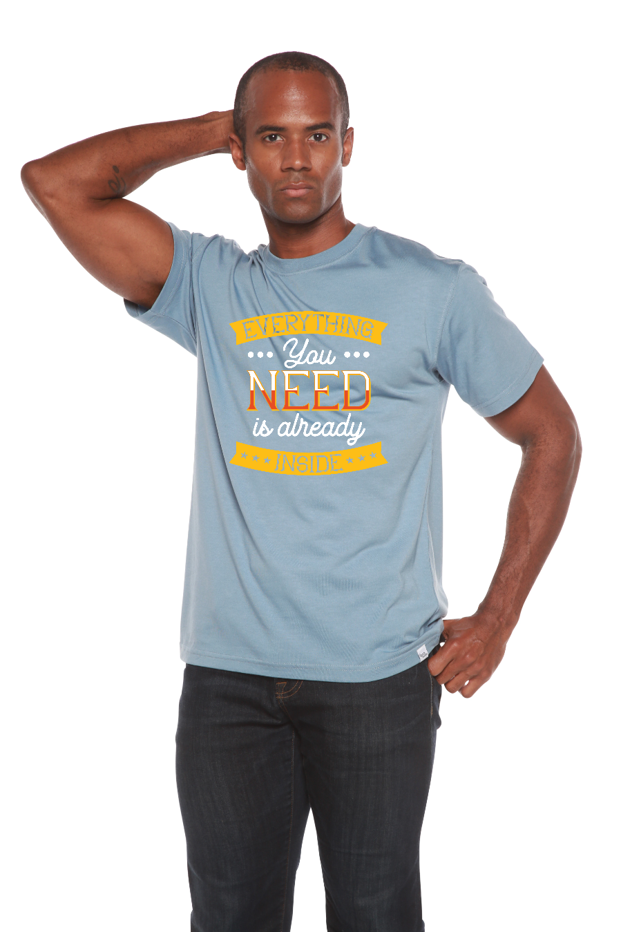 Men's Bamboo Viscose Graphic T-Shirt