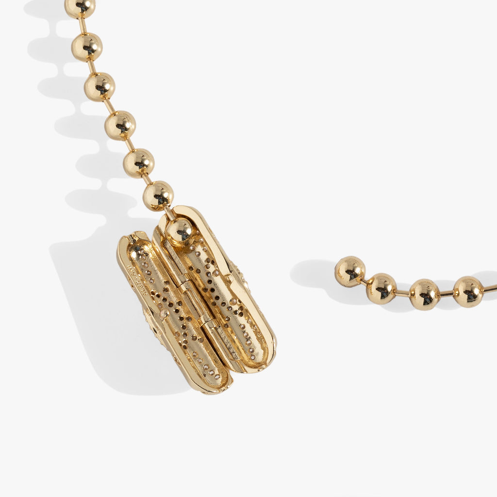 Modern Evil Eye Barrel Closure Chain Bracelet