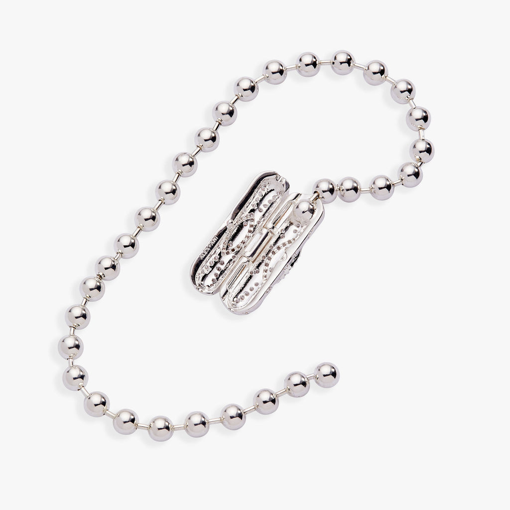 Modern Evil Eye Barrel Closure Chain Bracelet