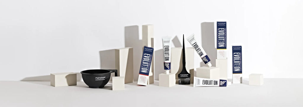 Tube of Alfaparf Milano Evolution of the Color Cube Cool Naturals hair color.