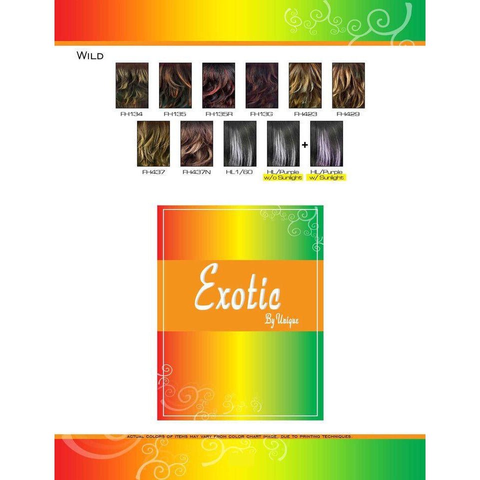 Wild Synthetic Hair Wig for Festivals, Costumes, and Photoshoots