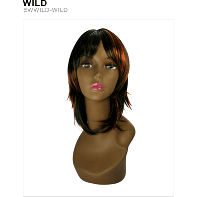 Wild Synthetic Hair Wig for Festivals, Costumes, and Photoshoots