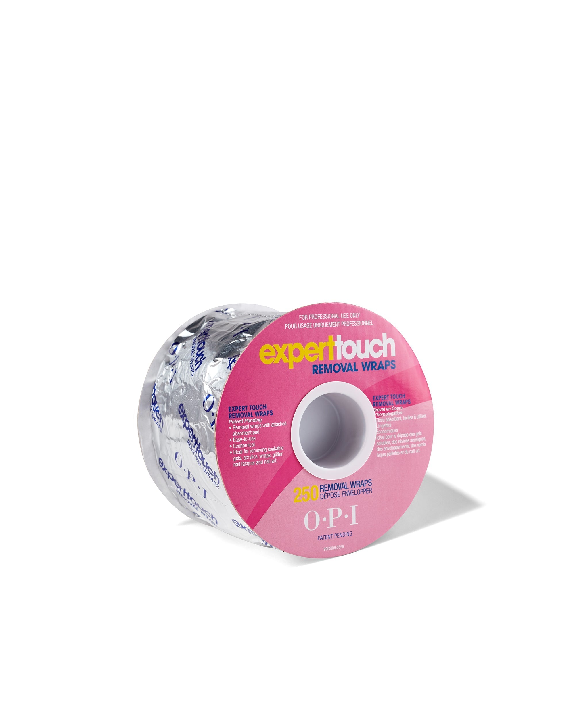 OPI Expert Touch Removal Wraps 20-piece pack for gel and acrylic nail removal