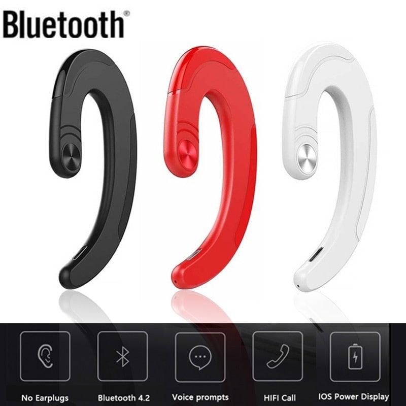 Professional wireless noise-cancelling Bluetooth headset for business and office use