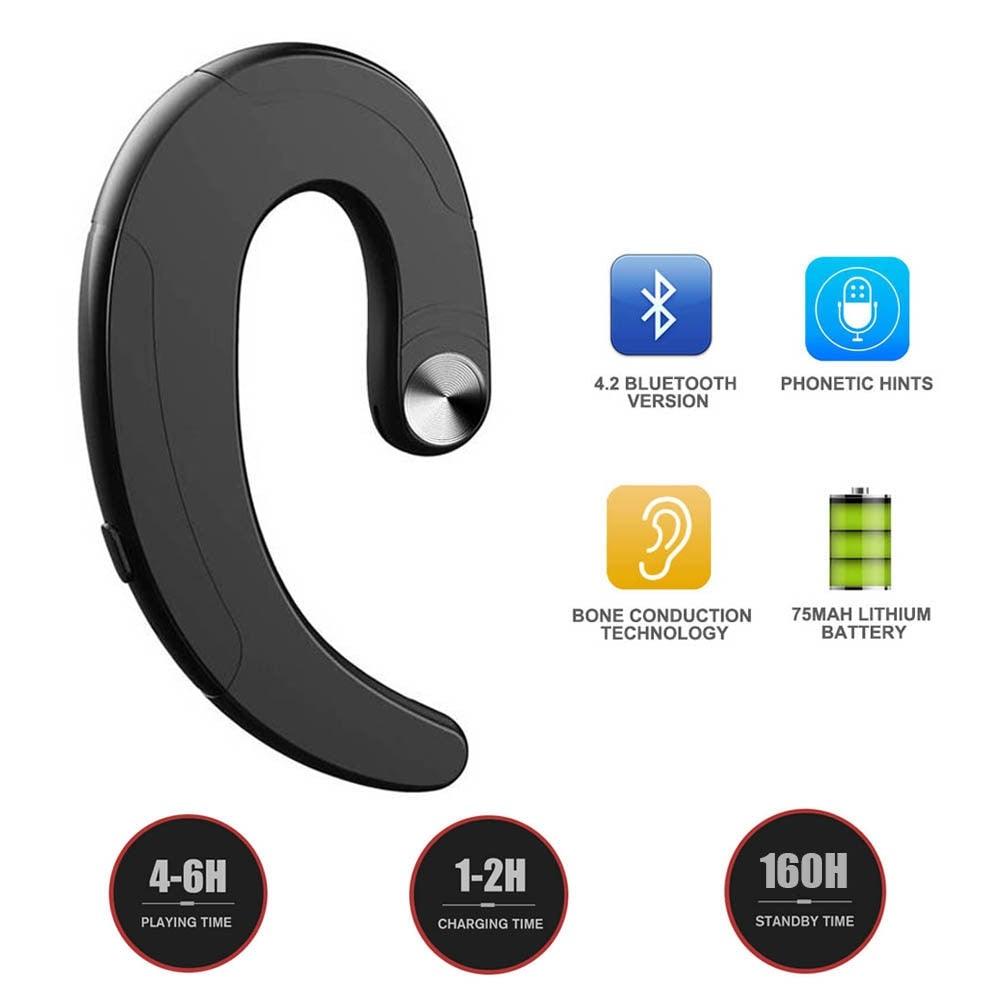 Wireless Bluetooth Noise Cancelling Headset with Microphone
