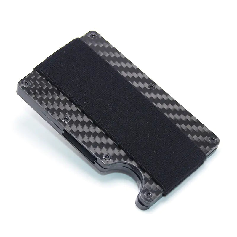 Men's Business Card Holder - RFID Carbon Fiber Wallet