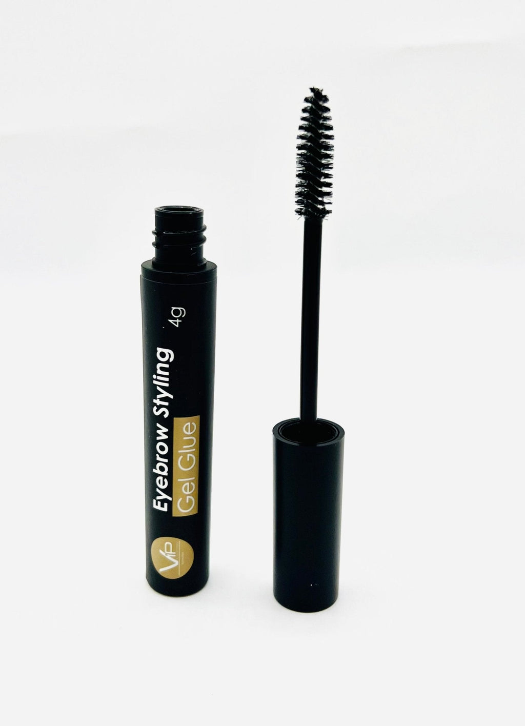 VIP Eyebrow Lift Gel in a black and gold tube, 4g size for professional brow styling.