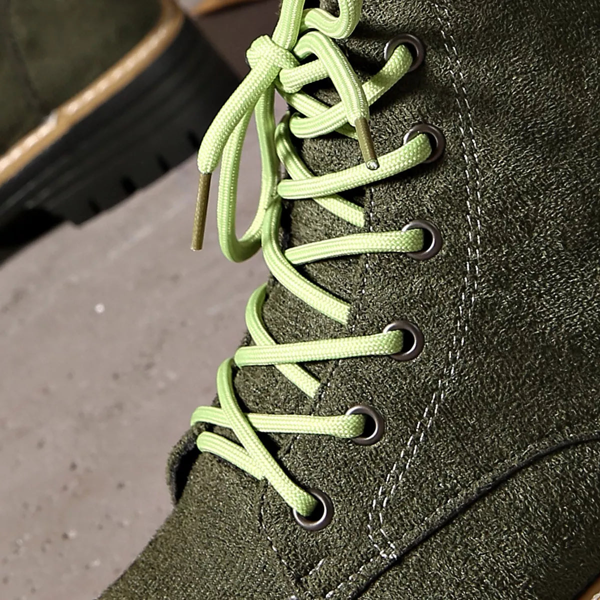 Lace-Up Ankle Boots