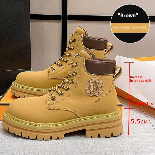 Women’s Genuine Leather Martin Boots