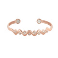 Pure Red Copper Bracelet Simple Purple Copper Design