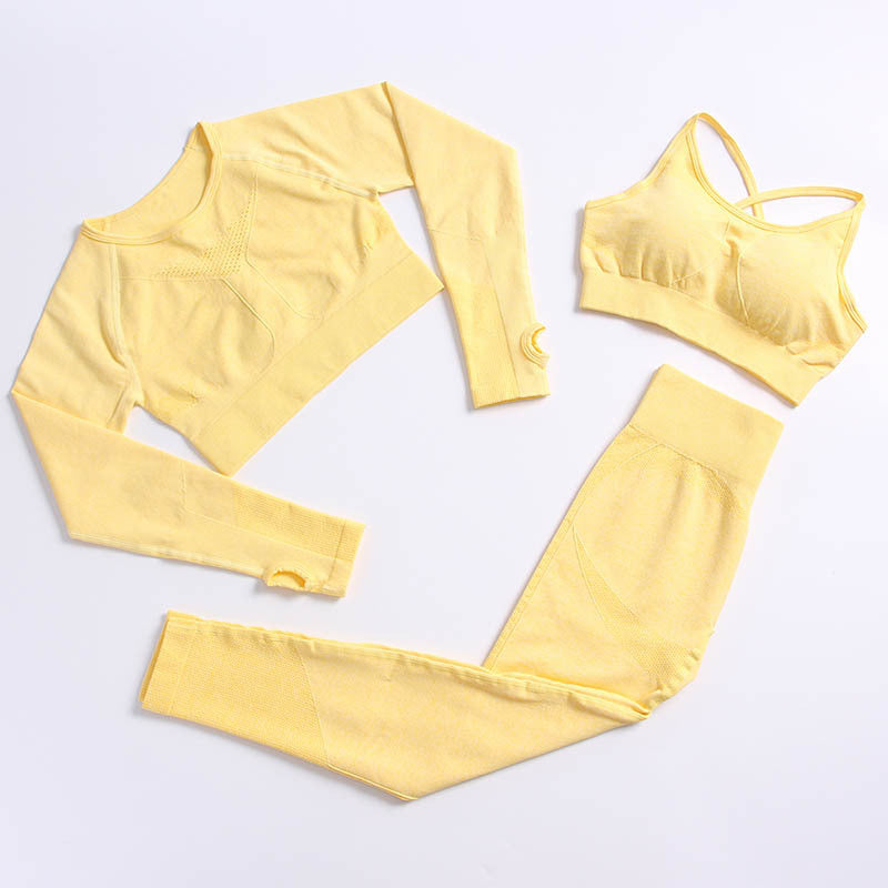 Women High Waist Seamless Yoga Leggings Sculpting Workout Pants - Image 31