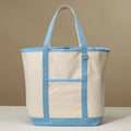 Large Classic Canvas Boat Tote