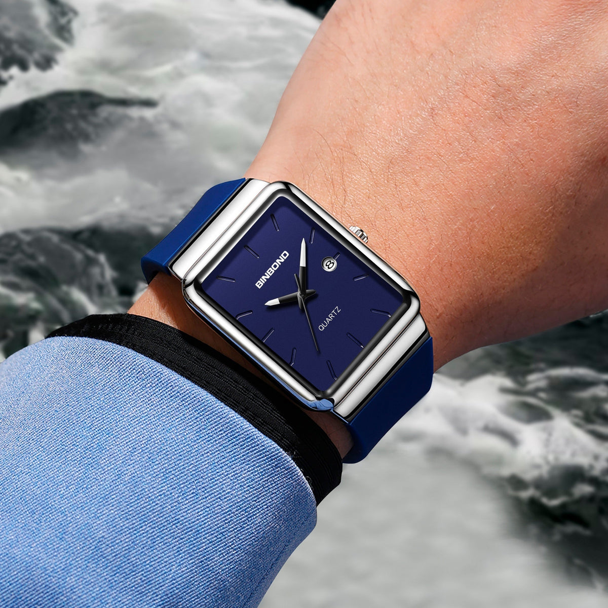 Sleek And Stylish Waterproof Mens Watch