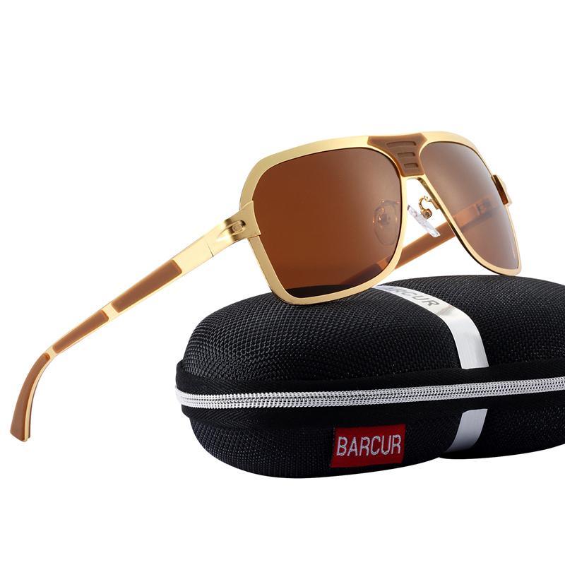 Retro Aviation Polarized Sunglasses Full Metal Frame