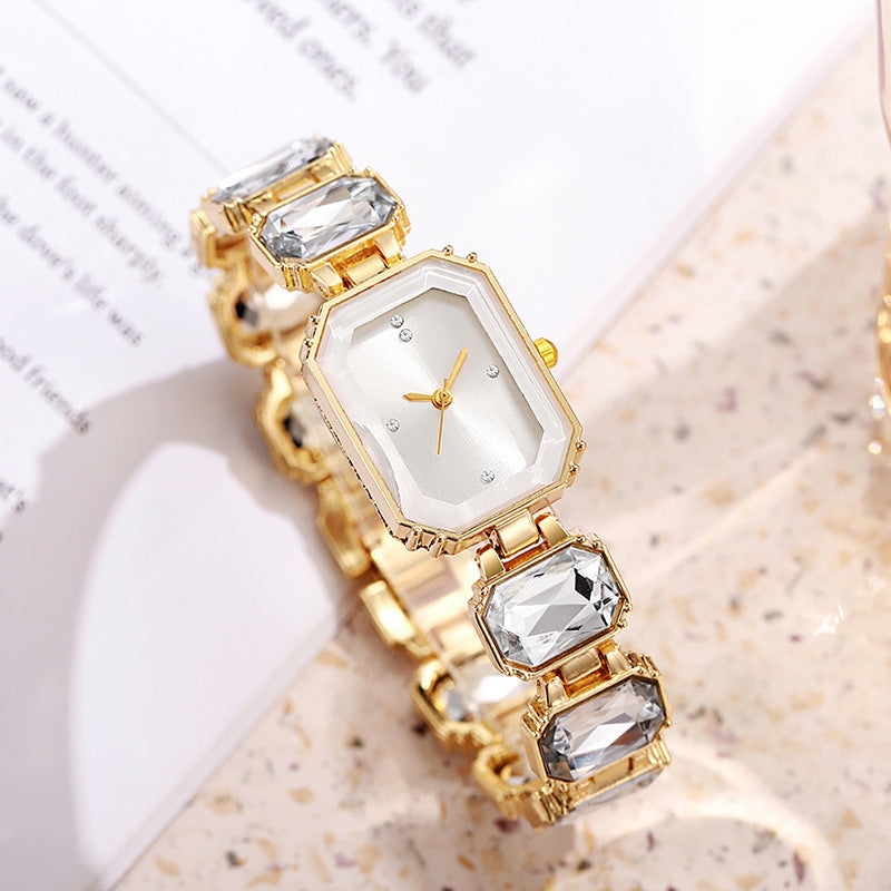 Womens Watch Colorful Emerald Green Luxurious And Understated