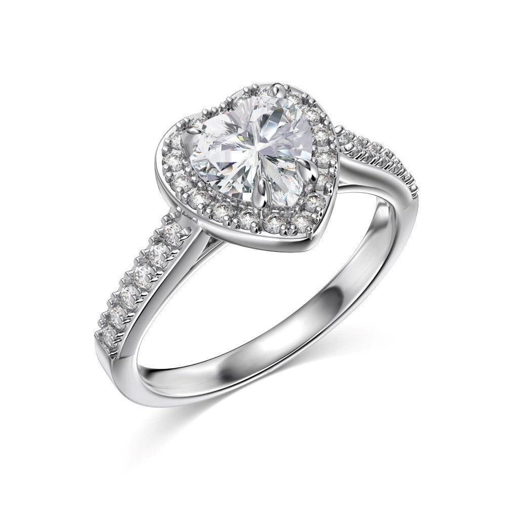 12 Zodiac Colorful Zircon Silver Ring for Women