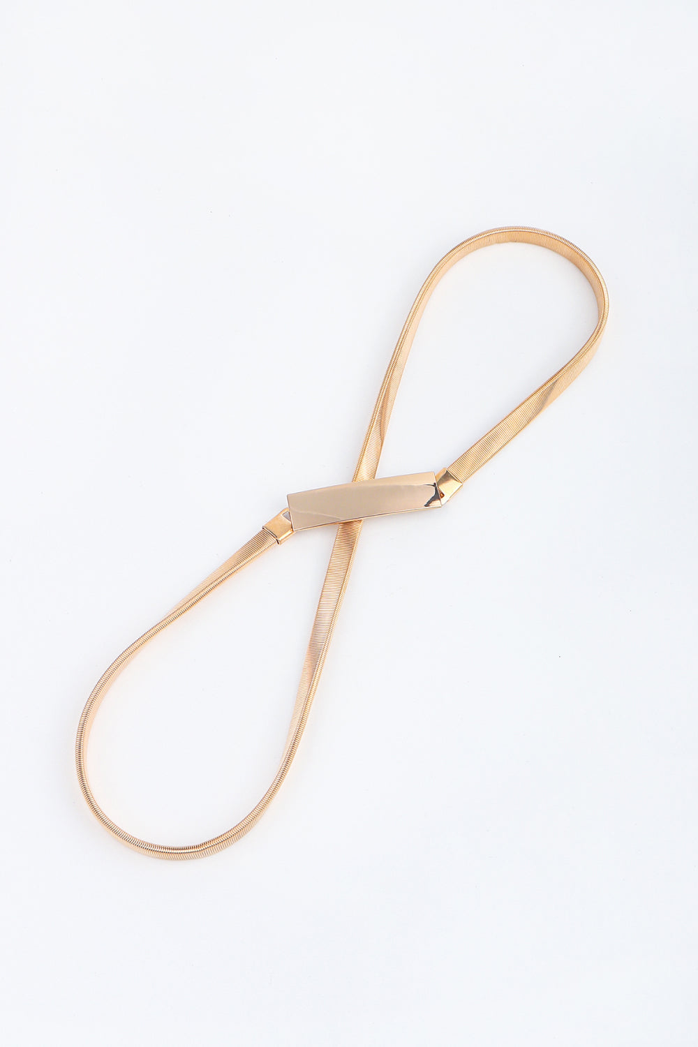 Elastic Iron Skinny Belt | Modern Buckle Design