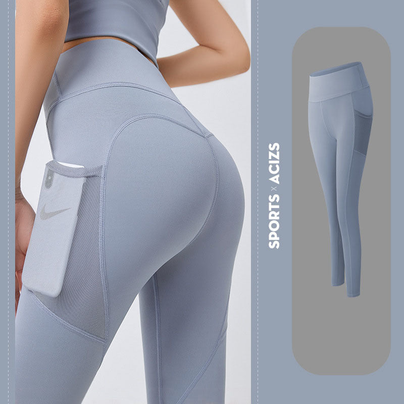 Women's High-Waisted Yoga Leggings with Pockets