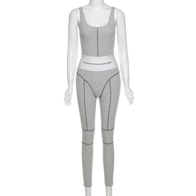Summer Women's Slim Fit Sleeveless Jumpsuit