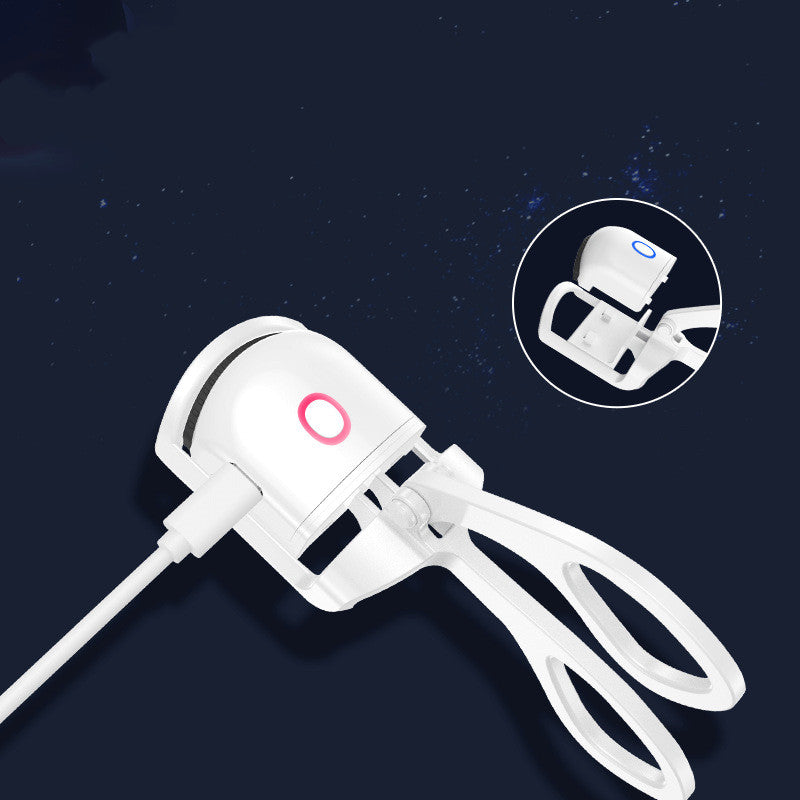 Heated Eyelash Curler Electric USB Rechargeable Mini Lash Tool