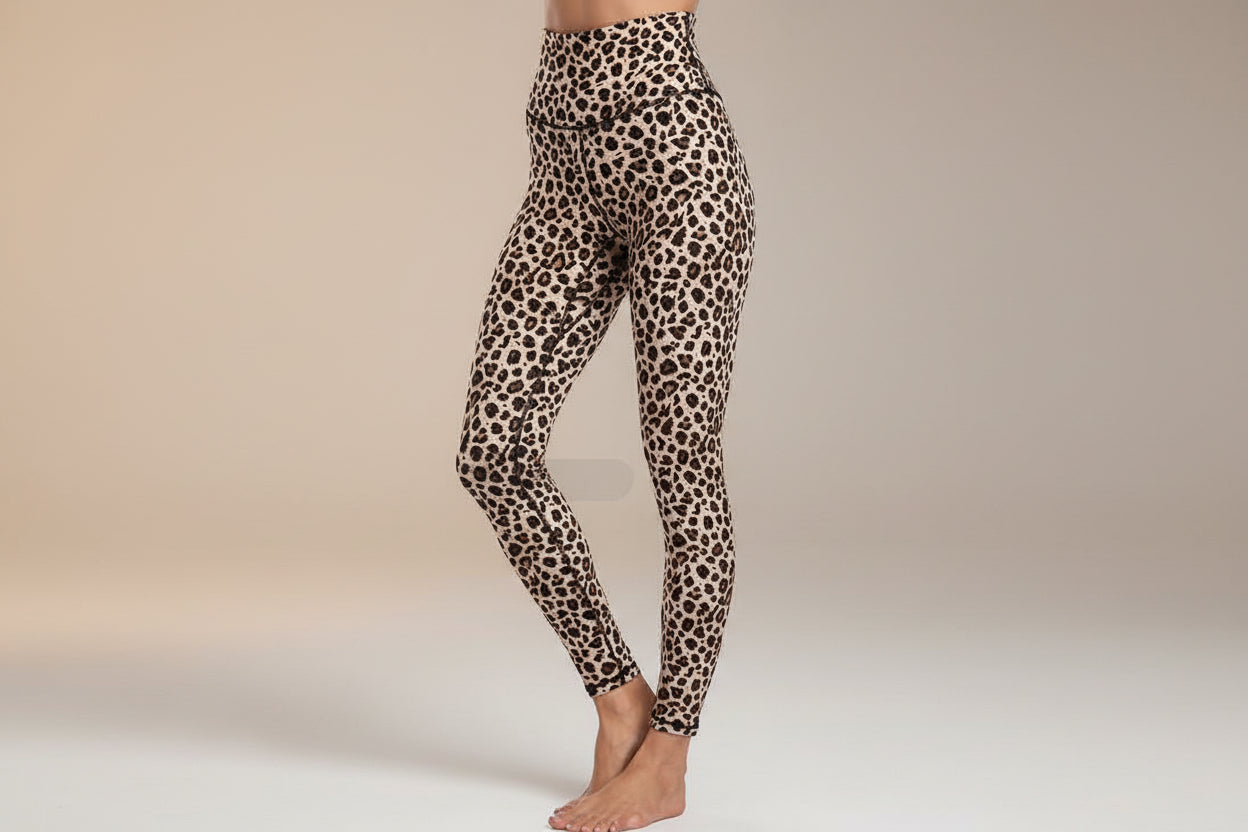 Women’s High Waist Animal Print Workout Yoga Leggings