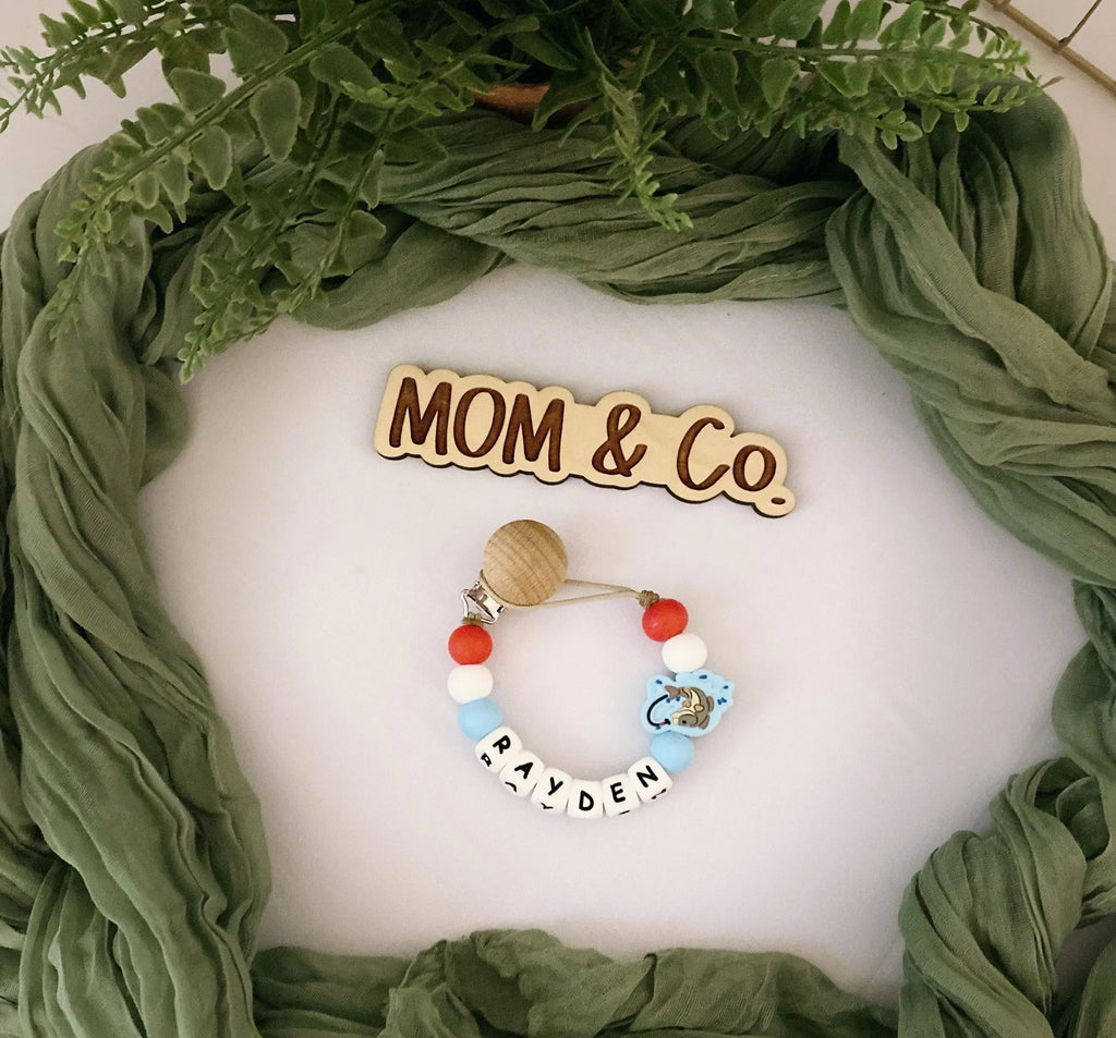 Fishing Lure Pacifier Clip