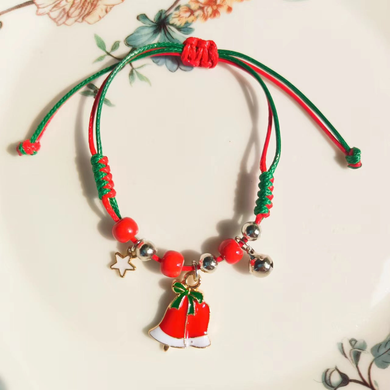 European And American Cross-border Hot Selling Christmas Bracelet Woven Bracelet Bracelet Christmas Gift Factory Supply