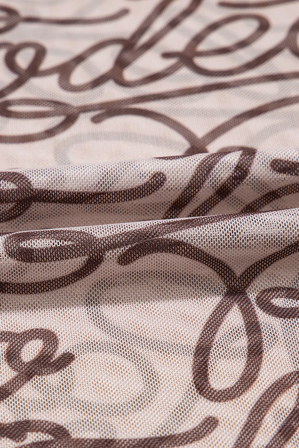 Rodeo Print Mesh T-Shirt | Slim Fit Crew Neck Tee