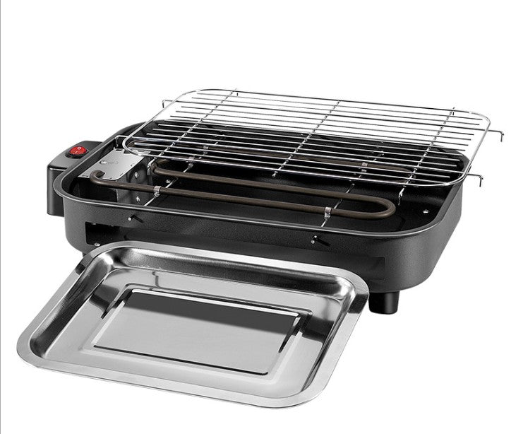 Square Smokeless Electric Grill with Temperature Control