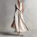 Women’s Two Piece Cardigan and Wide Leg Pants Matching Set