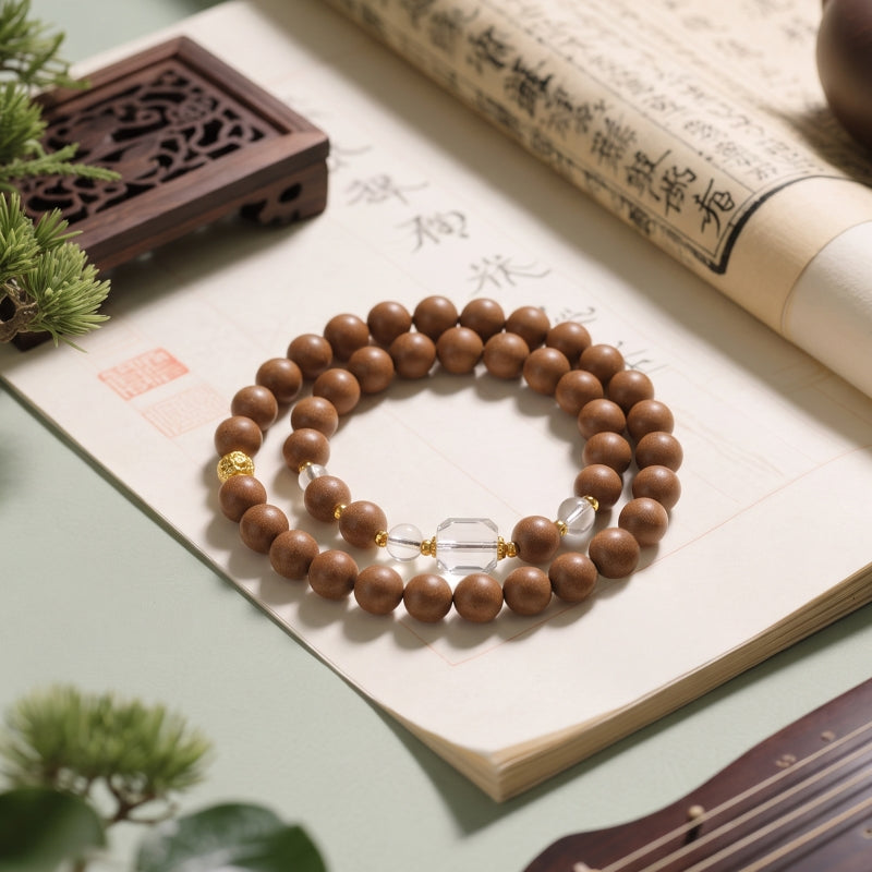 Versatile And Minimalist Chinese Herbal Bracelet