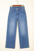 Mikaela Fly Straight Leg Jeans