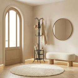 Freestanding Coat Rack Stand with Umbrella Storage Base