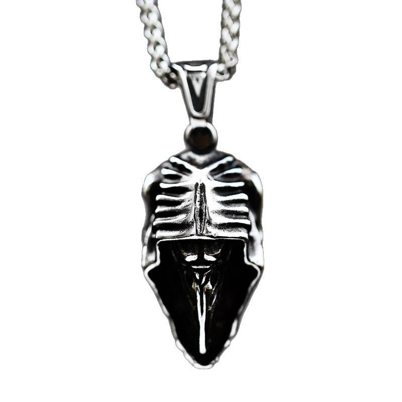 Stainless Steel Personalized Bird-Beak Doctor Pendant